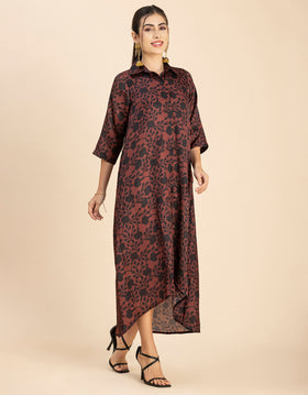 Button Down Midi Dress