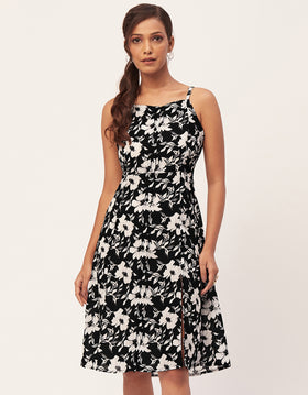 Buttoned Dress, Spaghetti Strap