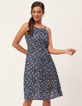 Buttoned Dress, Spaghetti Strap