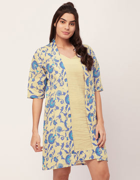 Night Dress With Robe