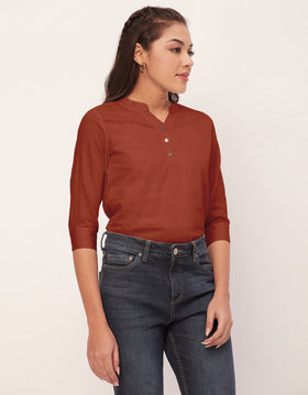 3/4 Sleeve Formal Tops