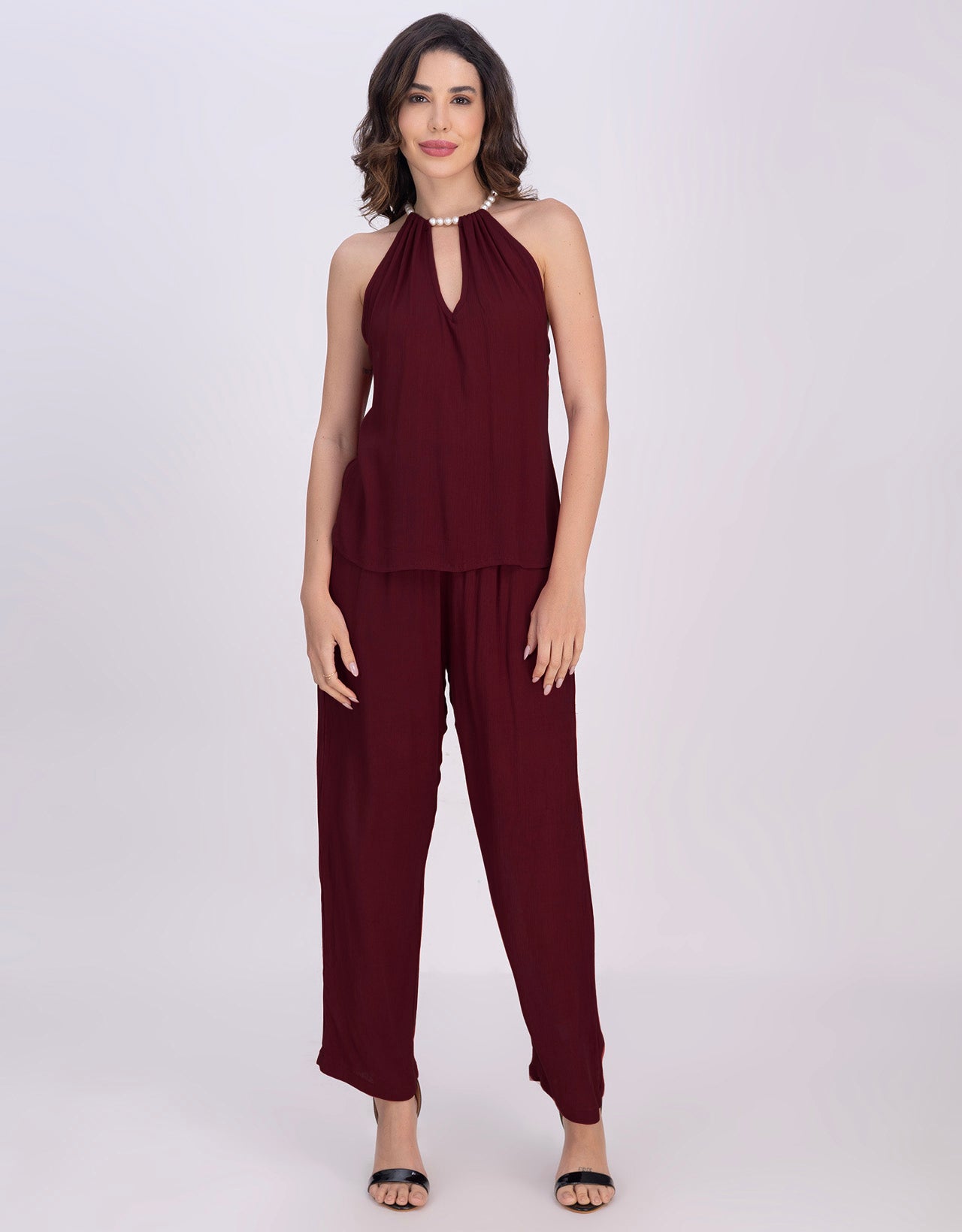 Moomaya Women's 2 Piece Co-Ord Set With Pockets Summer Outfit