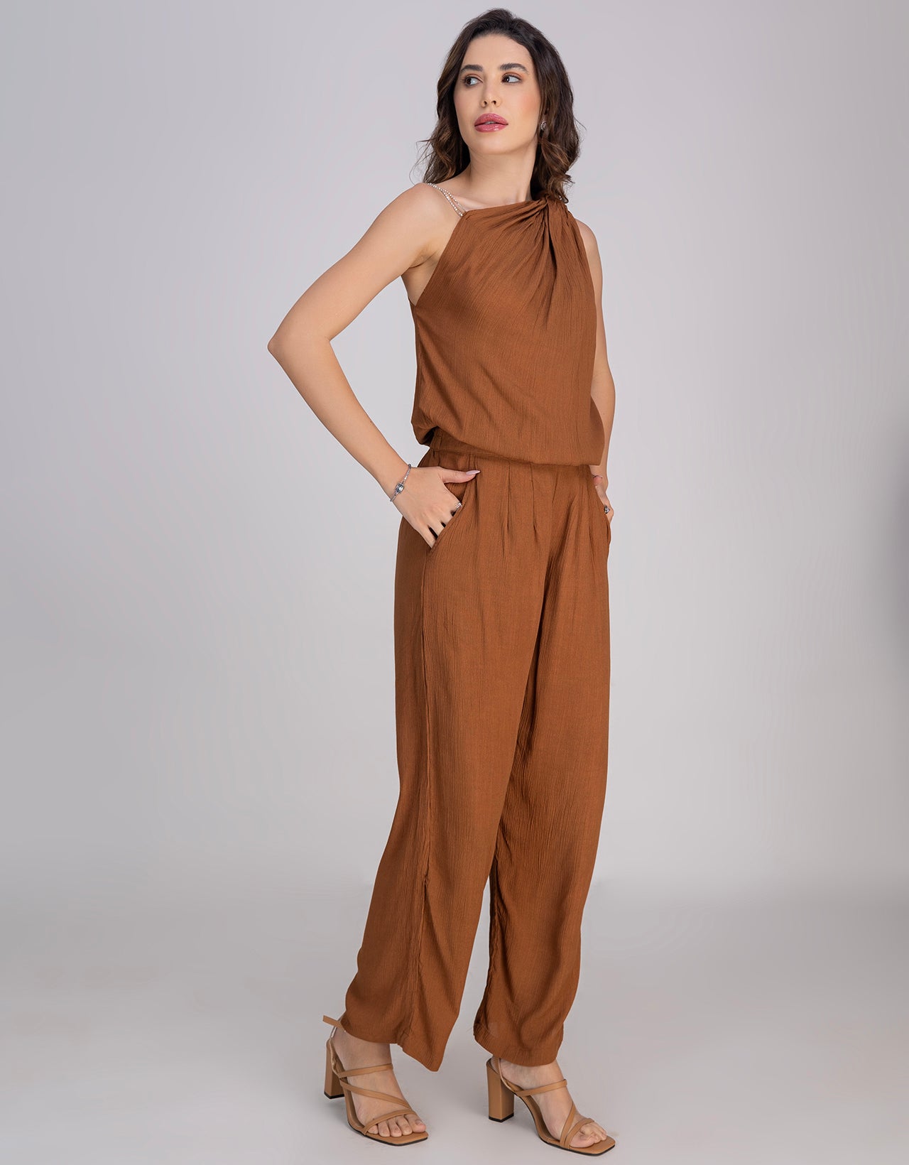 Moomaya Women's Chic 2-Piece Co-Ord Set Summer Outfit