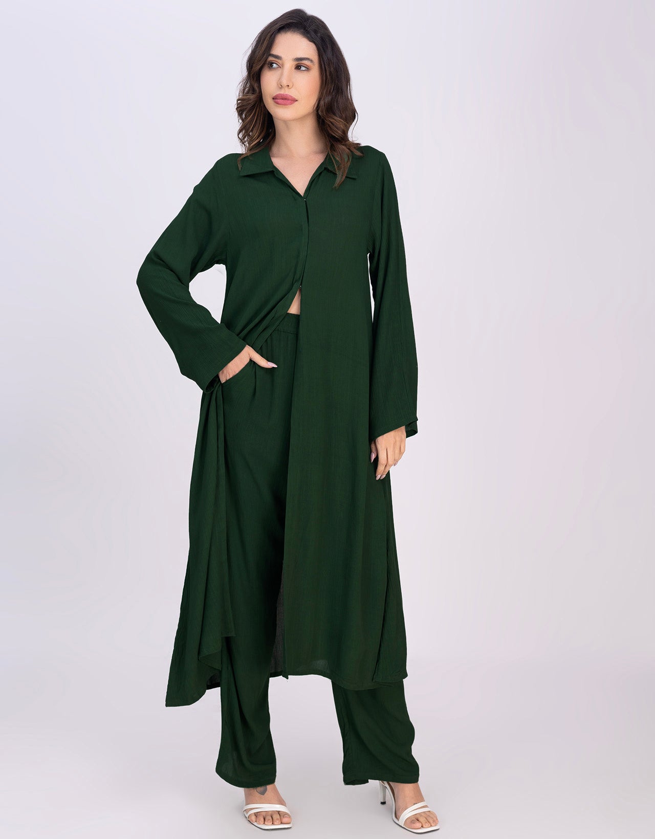 Moomaya 2-Piece Indo-Western Casual Outfit Women's Co-Ord Set
