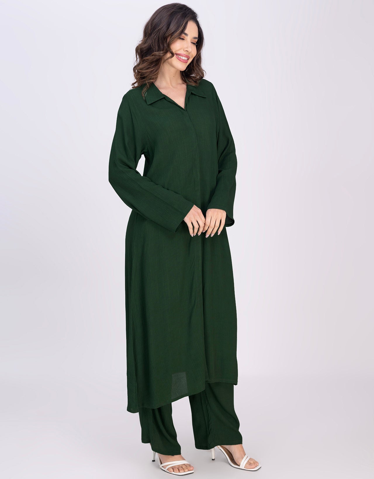 Moomaya 2-Piece Indo-Western Casual Outfit Women's Co-Ord Set