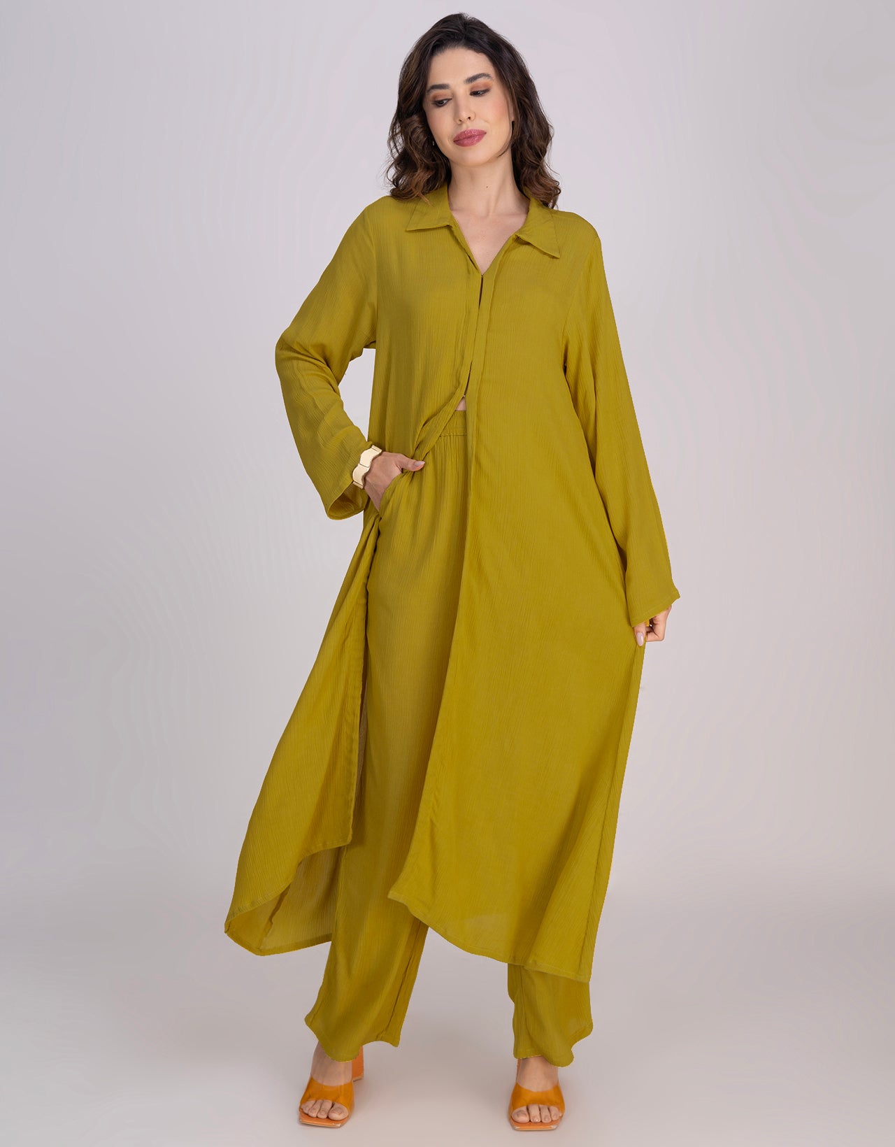 Moomaya 2-Piece Indo-Western Casual Outfit Women's Co-Ord Set