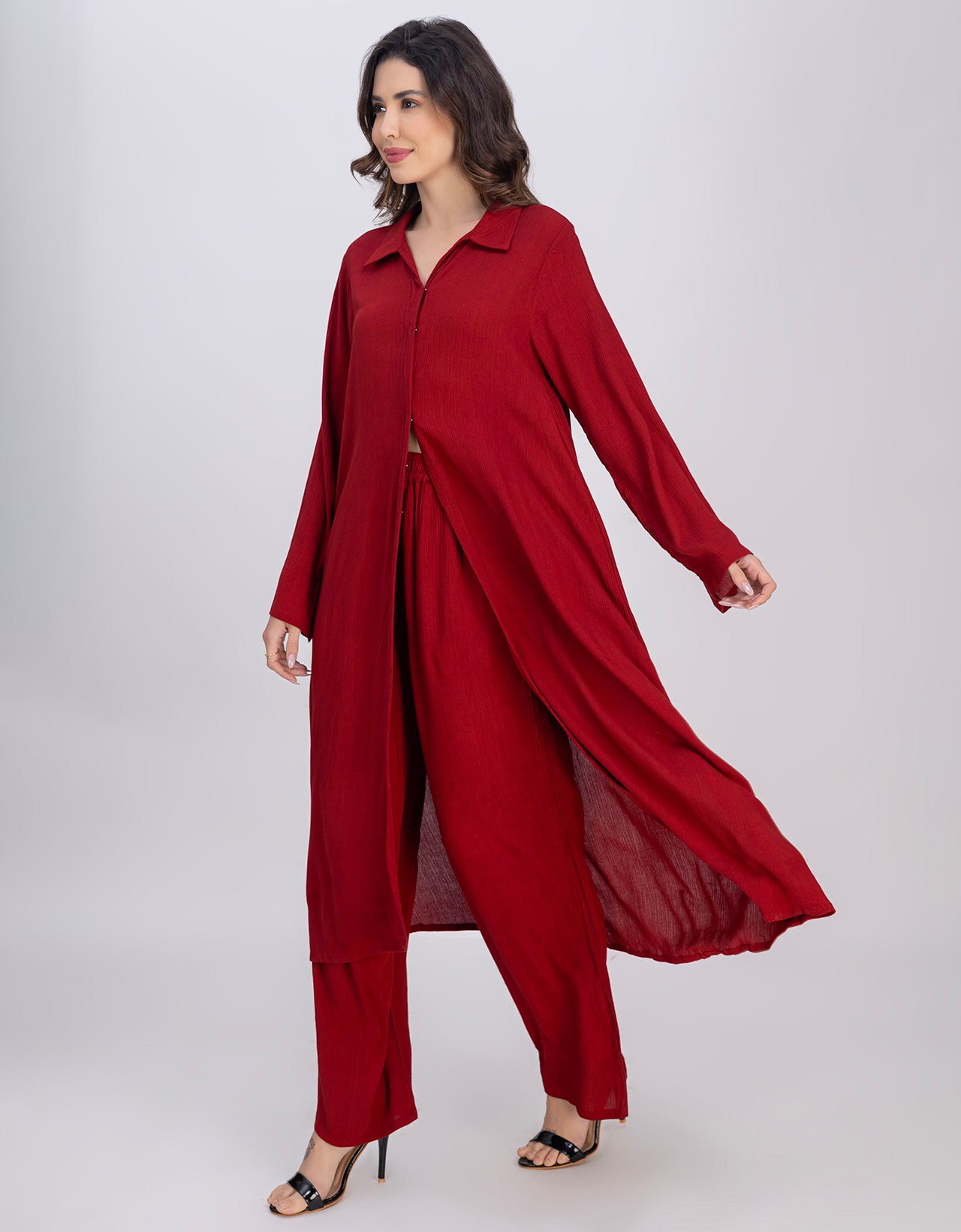 Moomaya 2-Piece Indo-Western Casual Outfit Women's Co-Ord Set