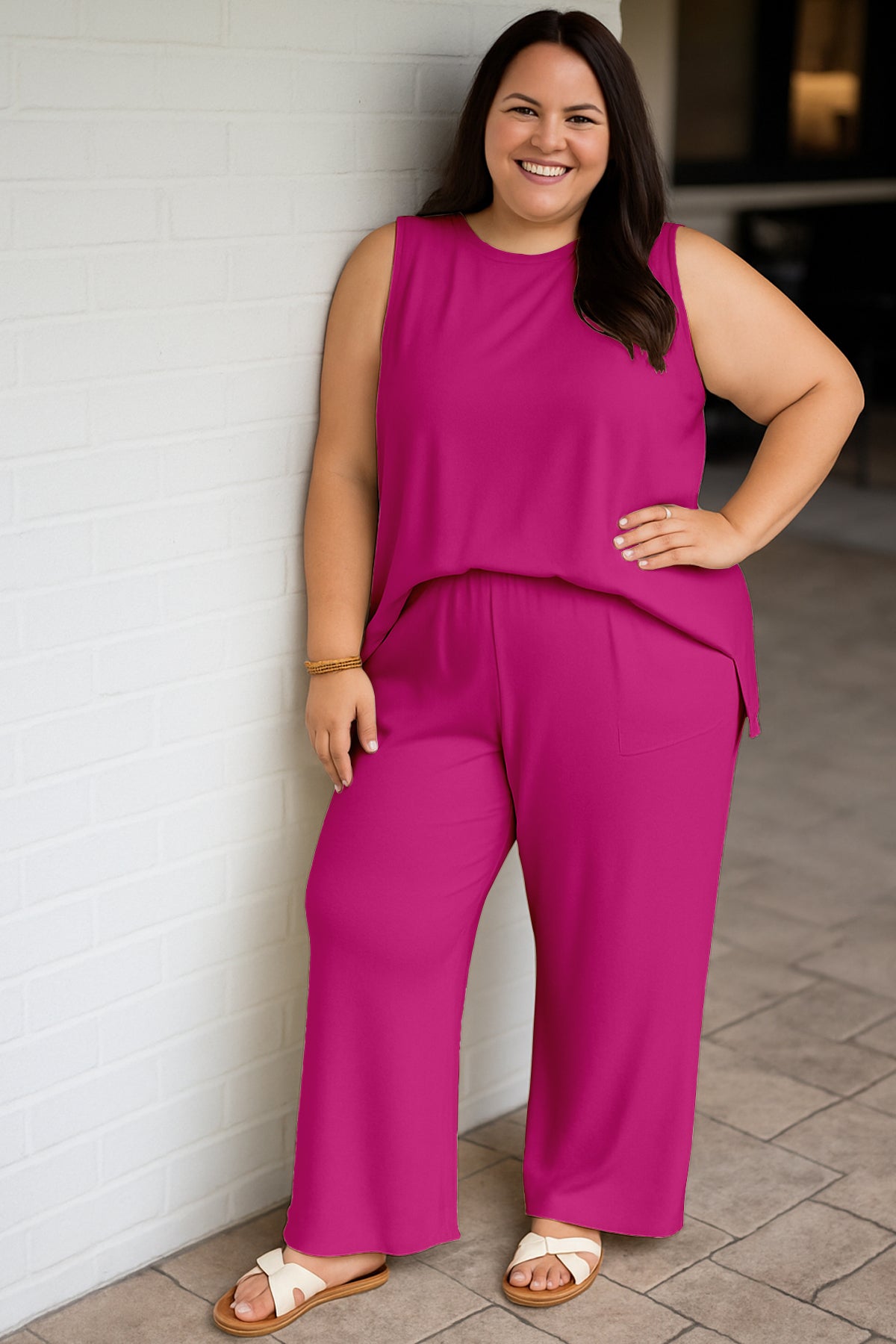 Moomaya Women's Viscose Jersey 2 Piece Lounge Set