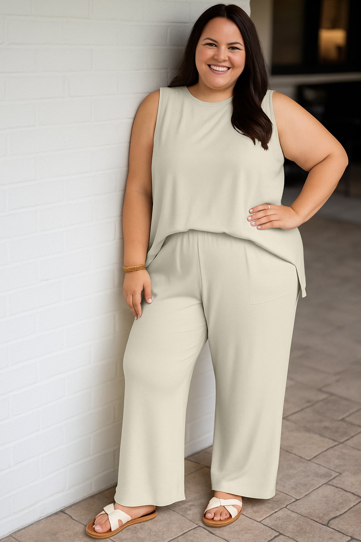 Moomaya Women's Viscose Jersey 2 Piece Lounge Set