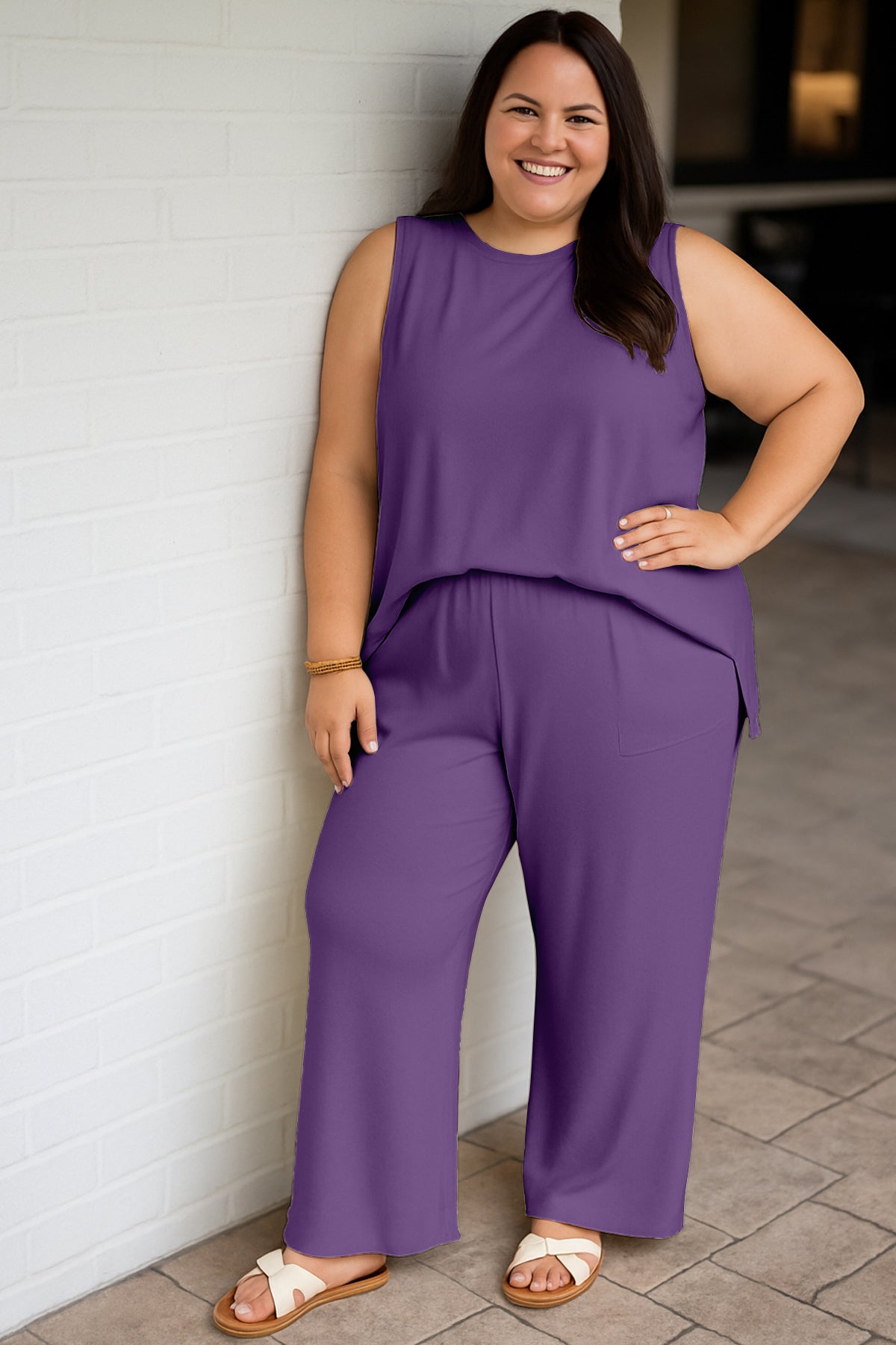 Moomaya Women's Viscose Jersey 2 Piece Lounge Set