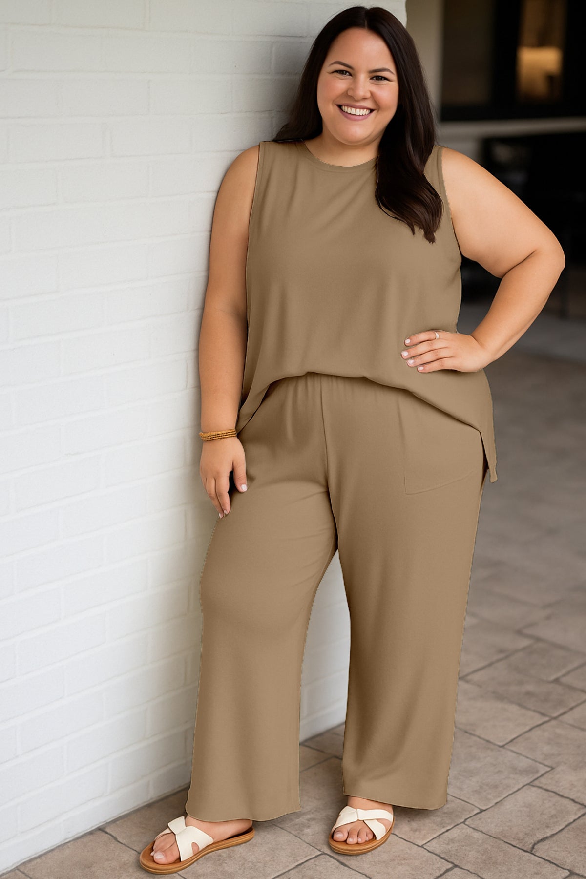 Moomaya Women's Viscose Jersey 2 Piece Lounge Set