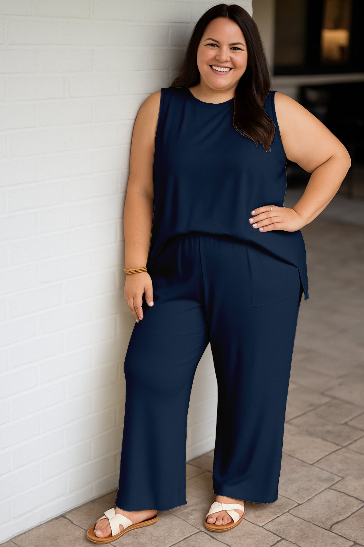 Moomaya Women's Viscose Jersey 2 Piece Lounge Set