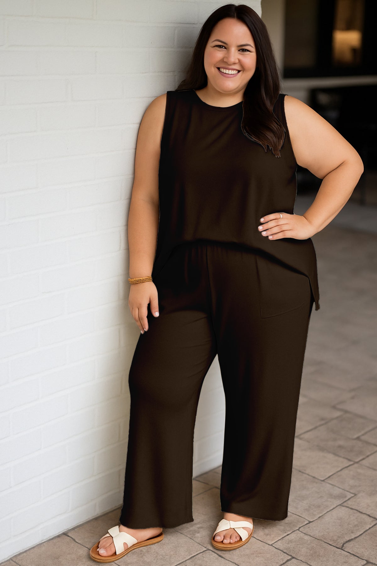 Moomaya Women's Viscose Jersey 2 Piece Lounge Set