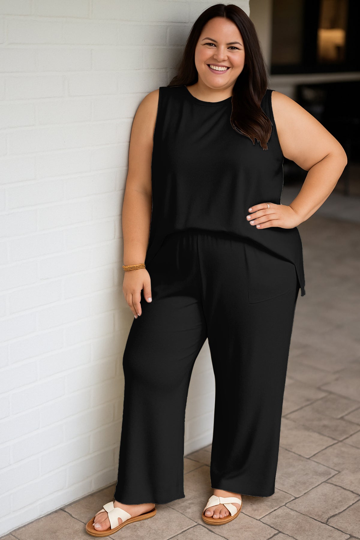 Moomaya Women's Viscose Jersey 2 Piece Lounge Set