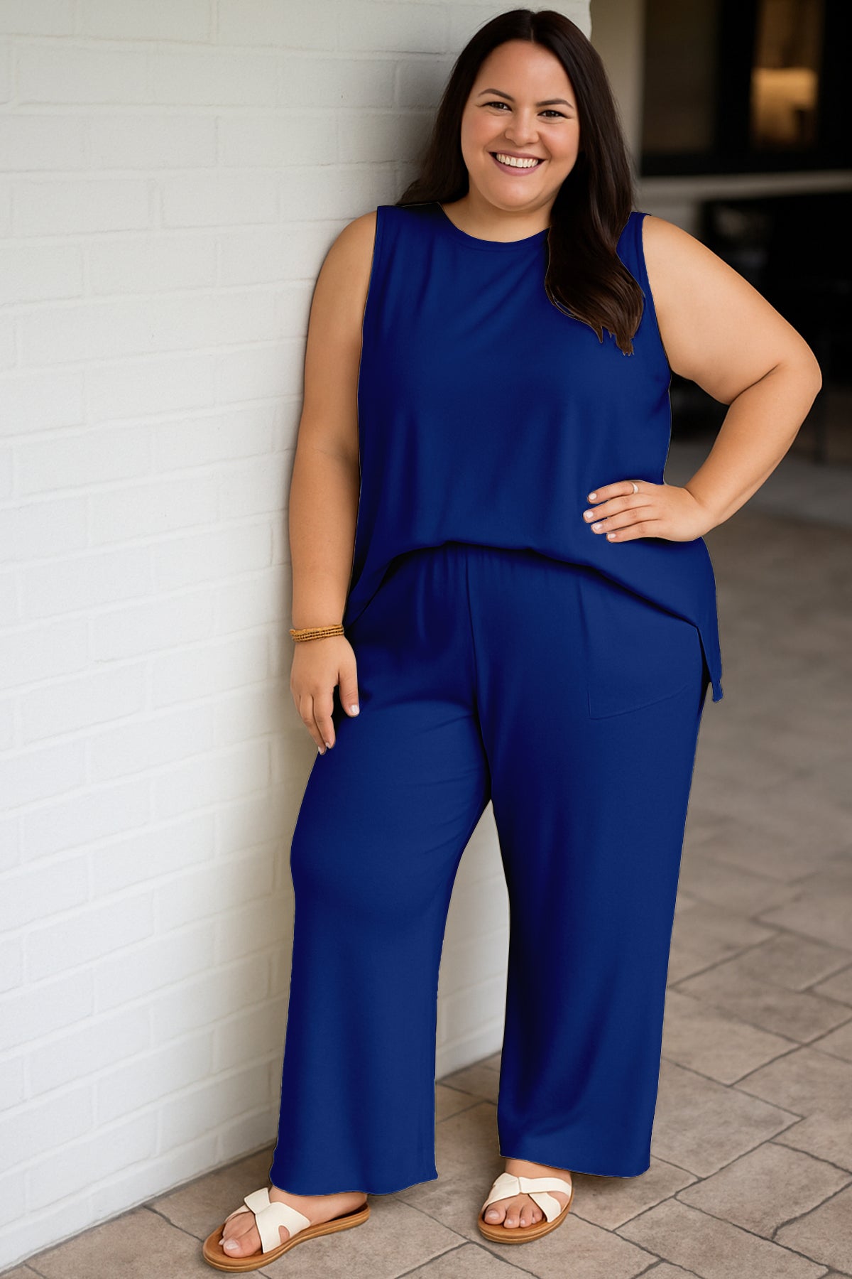 Moomaya Women's Viscose Jersey 2 Piece Lounge Set