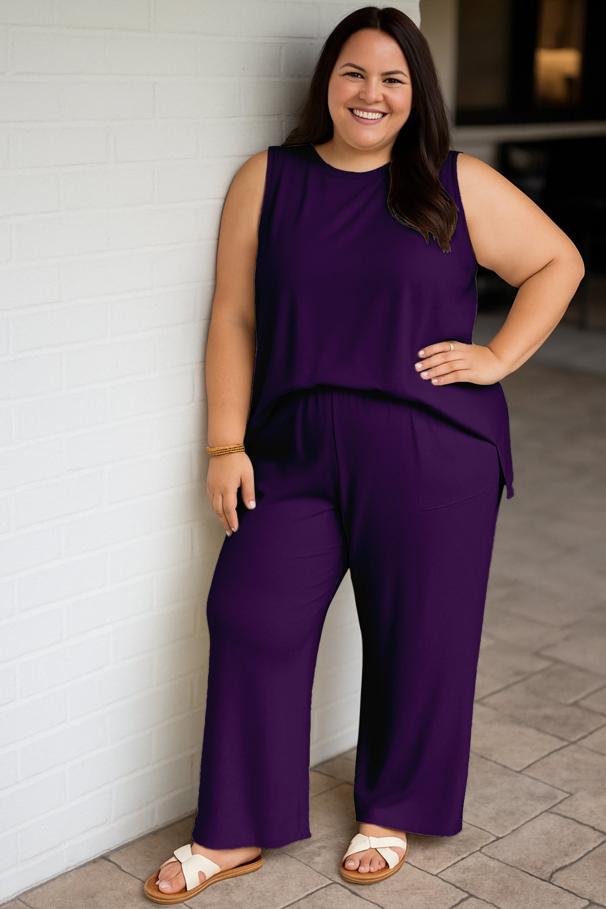 Moomaya Women's Viscose Jersey 2 Piece Lounge Set