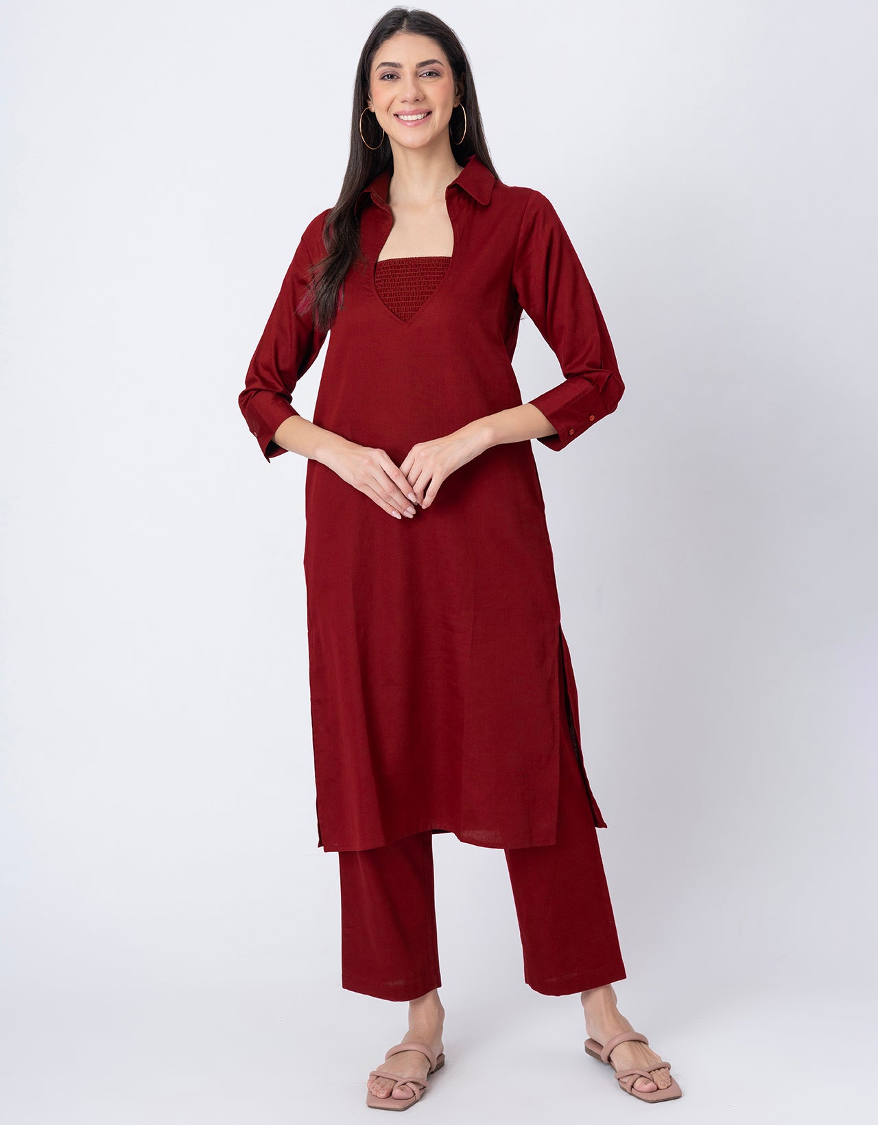 Designer Stylish 3-Pc Indo-Western Women's Kurta & Pants Set