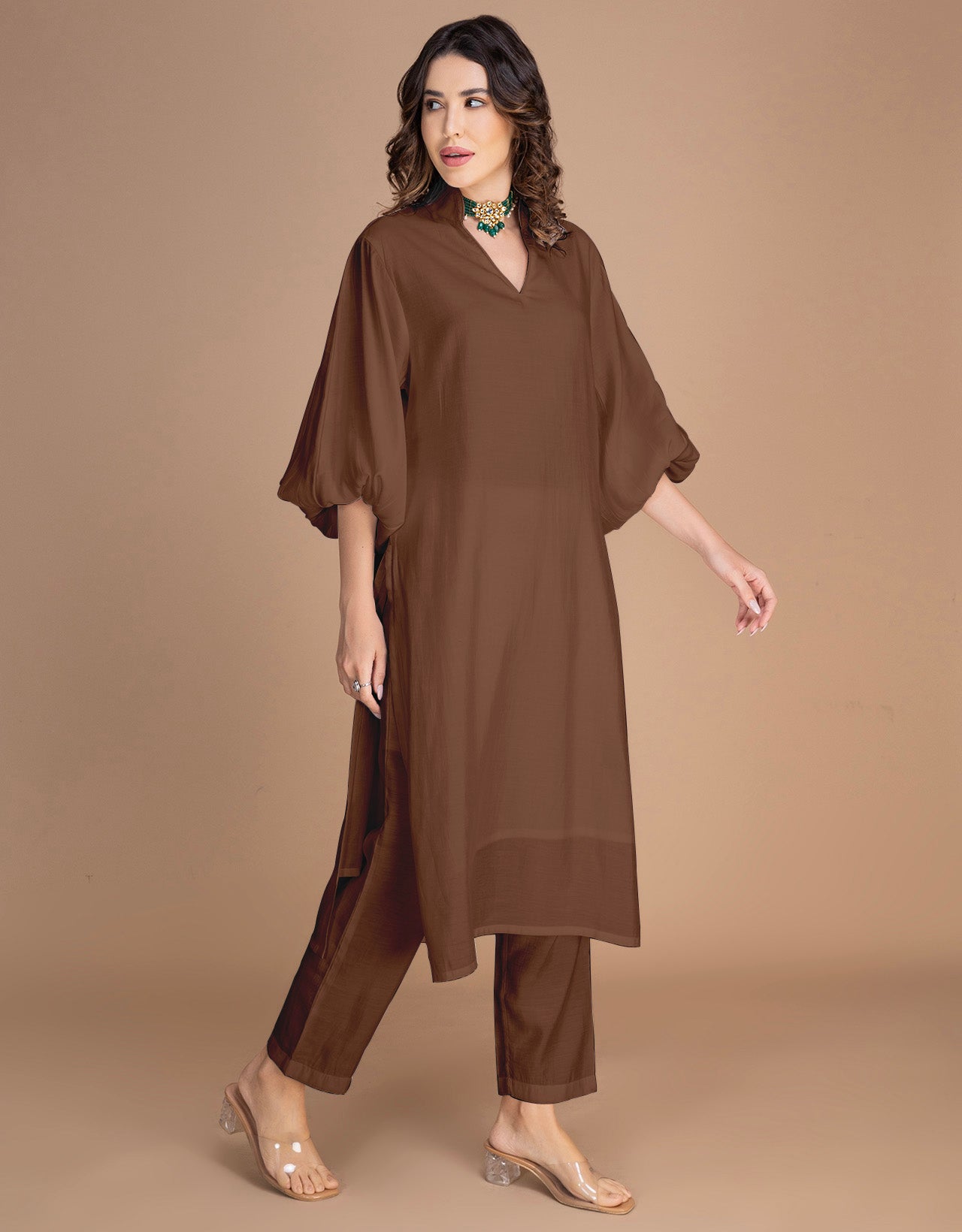 Moomaya Women's Exclusive 2-Piece Kurta & Pant Ethnic Wear Set