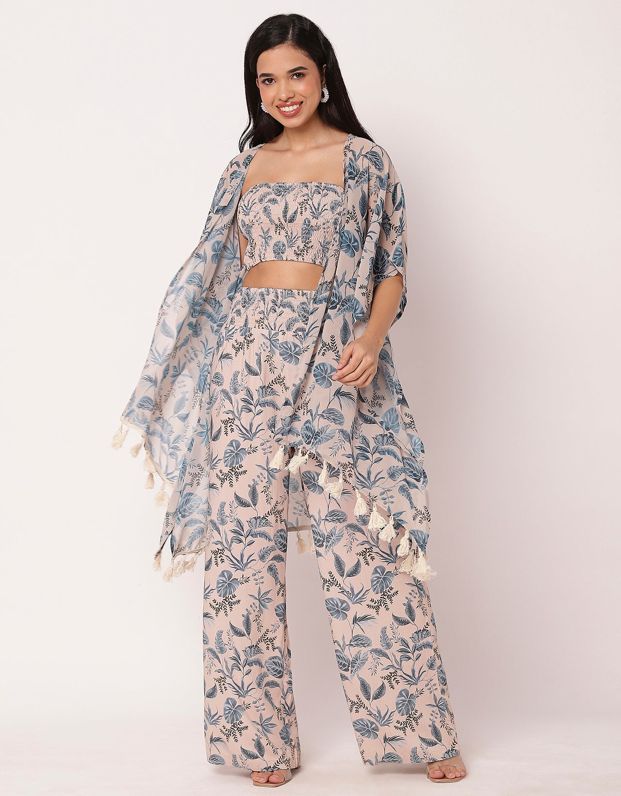 3-Piece Coord Set Women's Beachwear Outfit