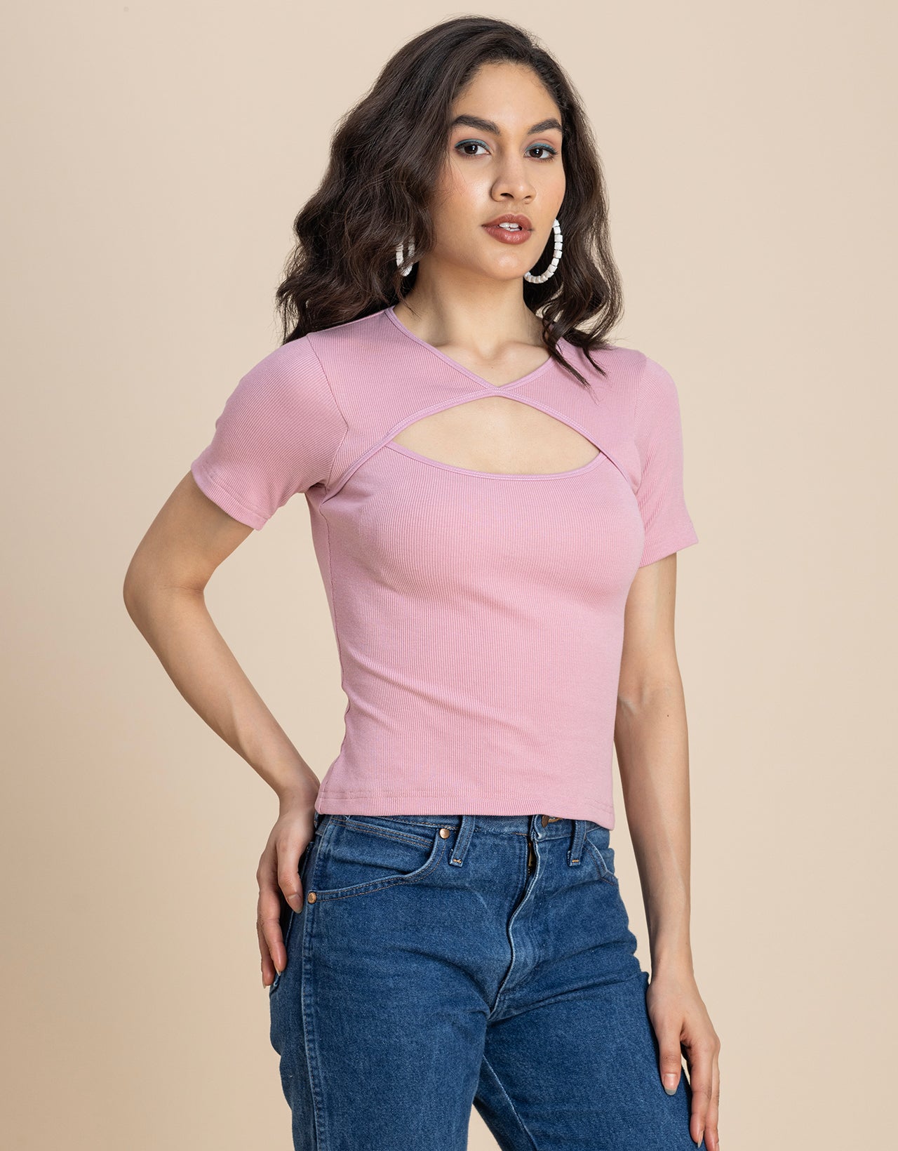 Casuals, Women Knit Ribbed Top