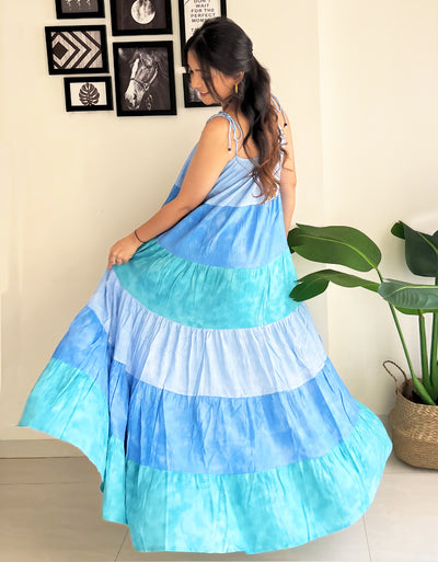 RESORT WEAR - Tiered maxi dress