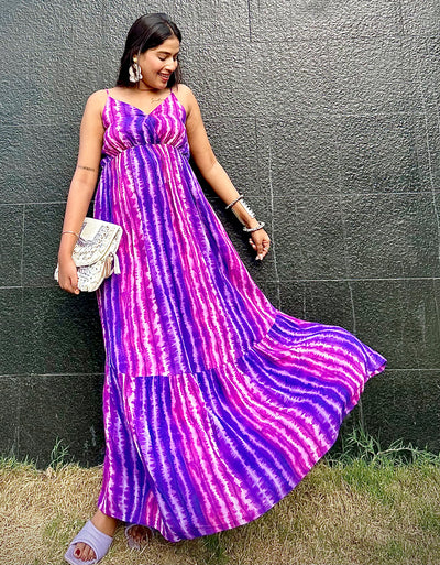 Summer Tie Dye Maxi Dress, resort wear