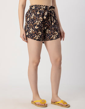 Casual Stylish Printed Women's Shorts