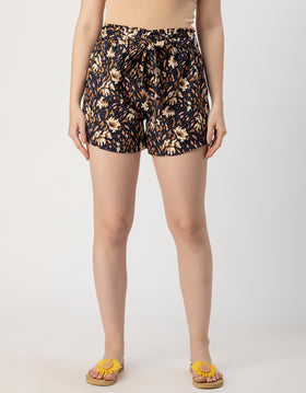 Casual Stylish Printed Women's Shorts