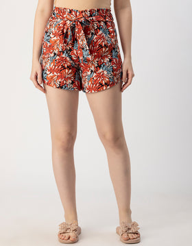 Casual Stylish Printed Women's Shorts