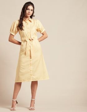 retro shirt dress