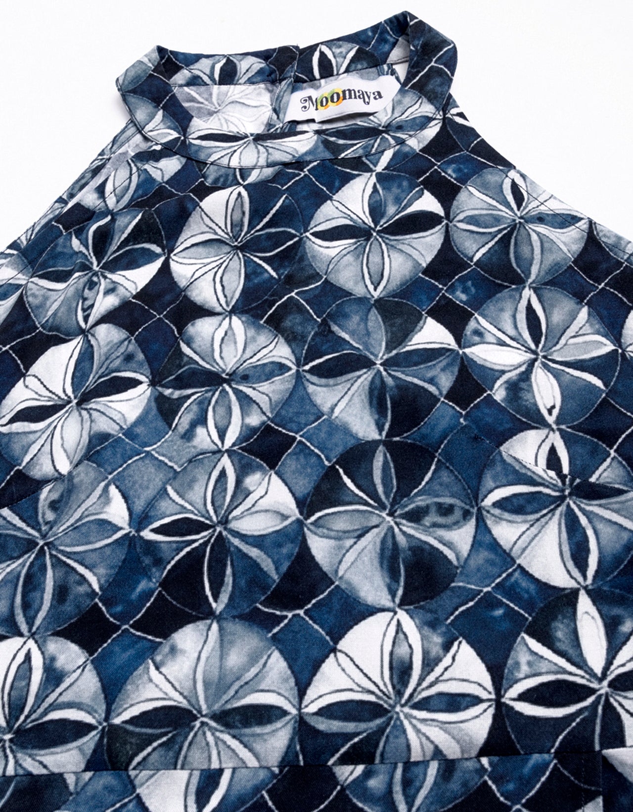 Printed Vacation Dress, Side Slit