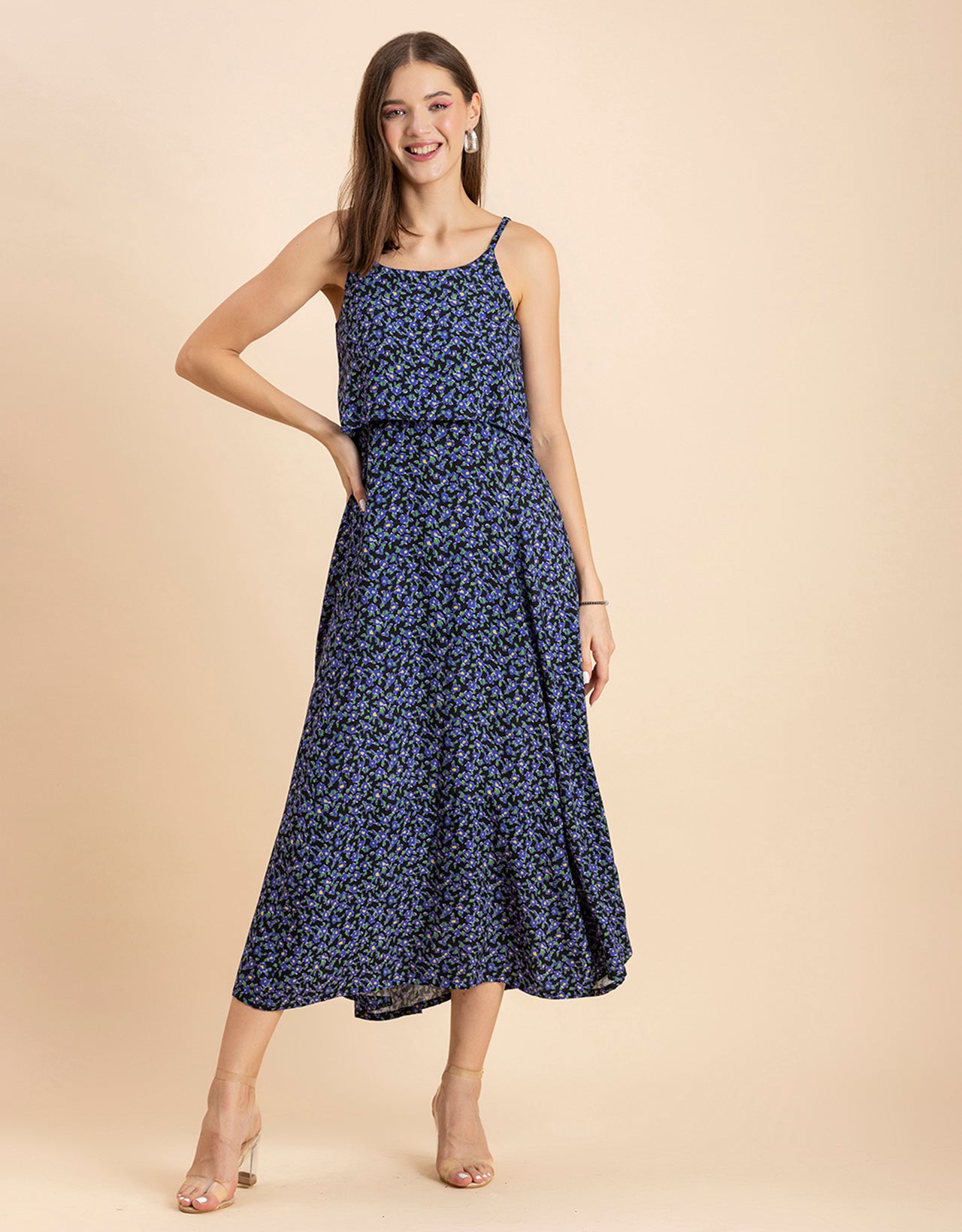 Sleeveless Summer Dress, Maxi
