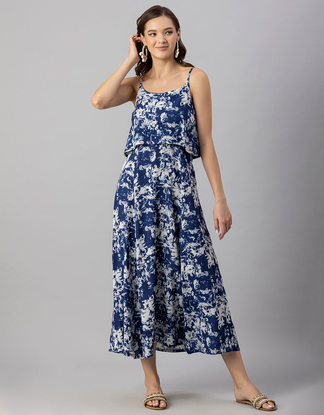 Sleeveless Summer Dress, Maxi