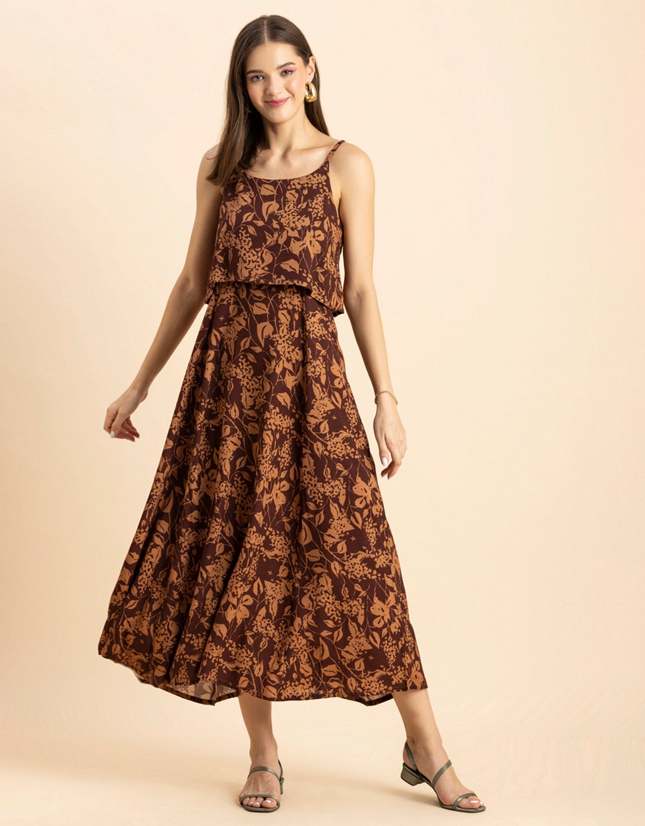 Brown Layer Dress