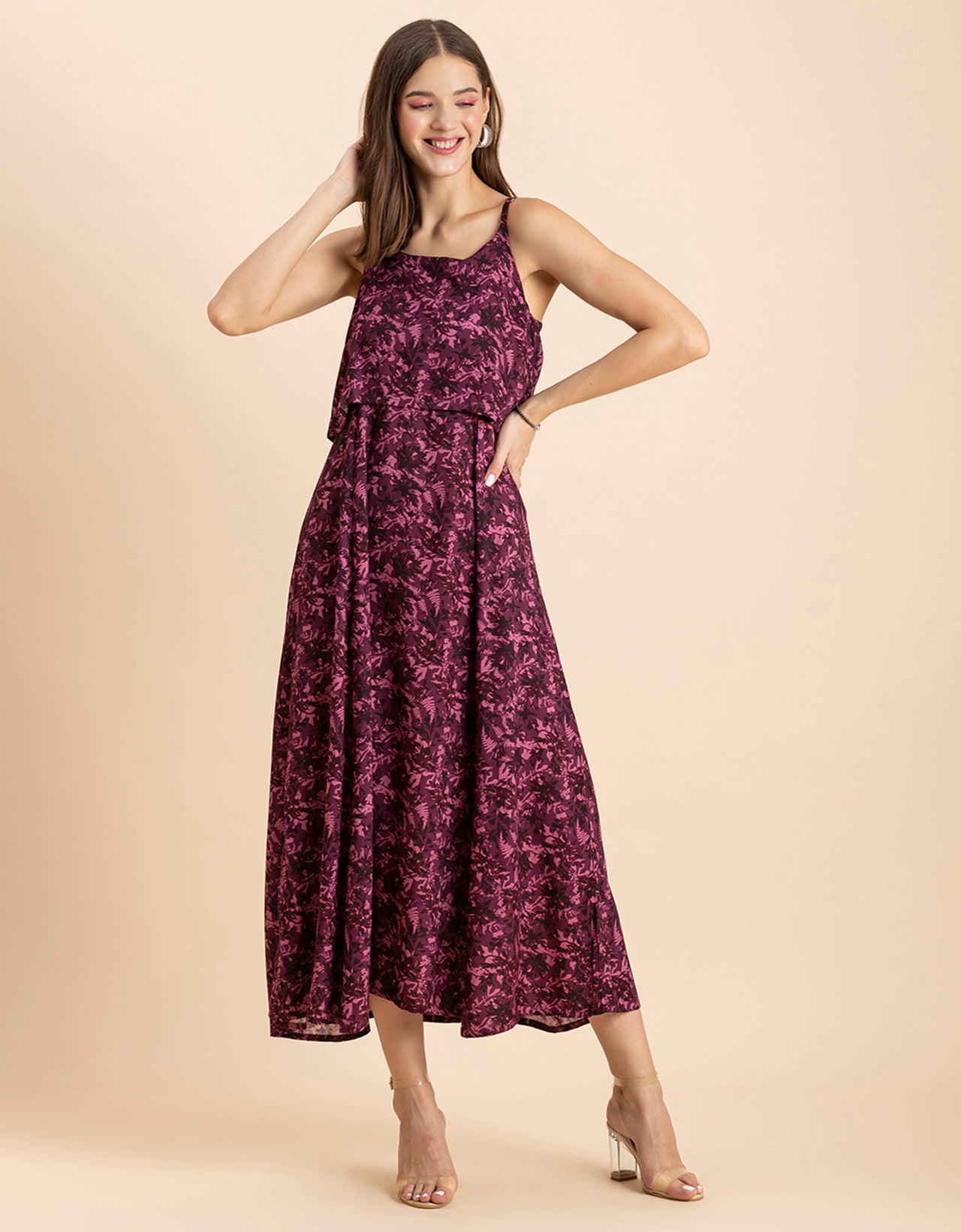 Sleeveless Summer Dress, Maxi