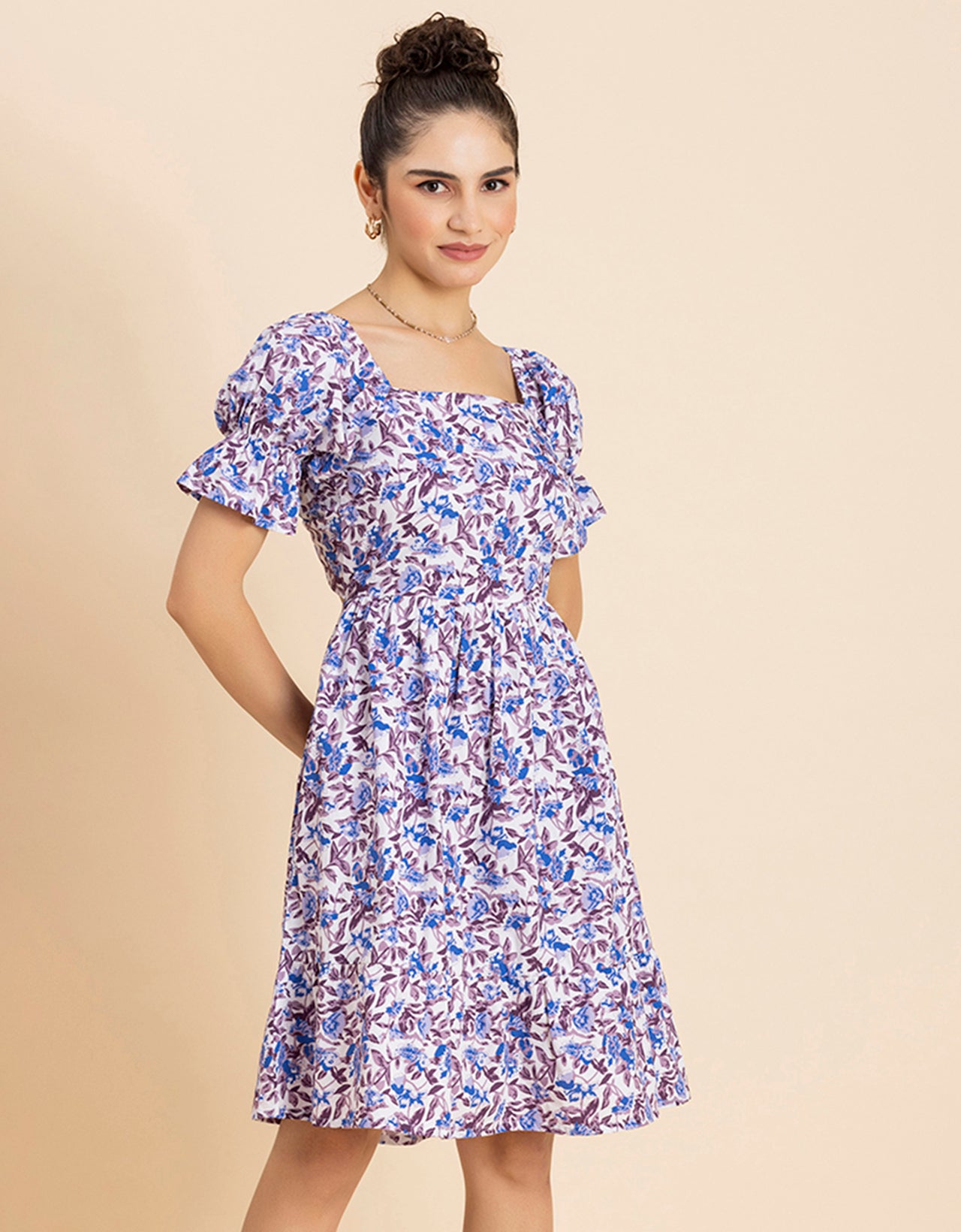 Square Neck Summer Dress