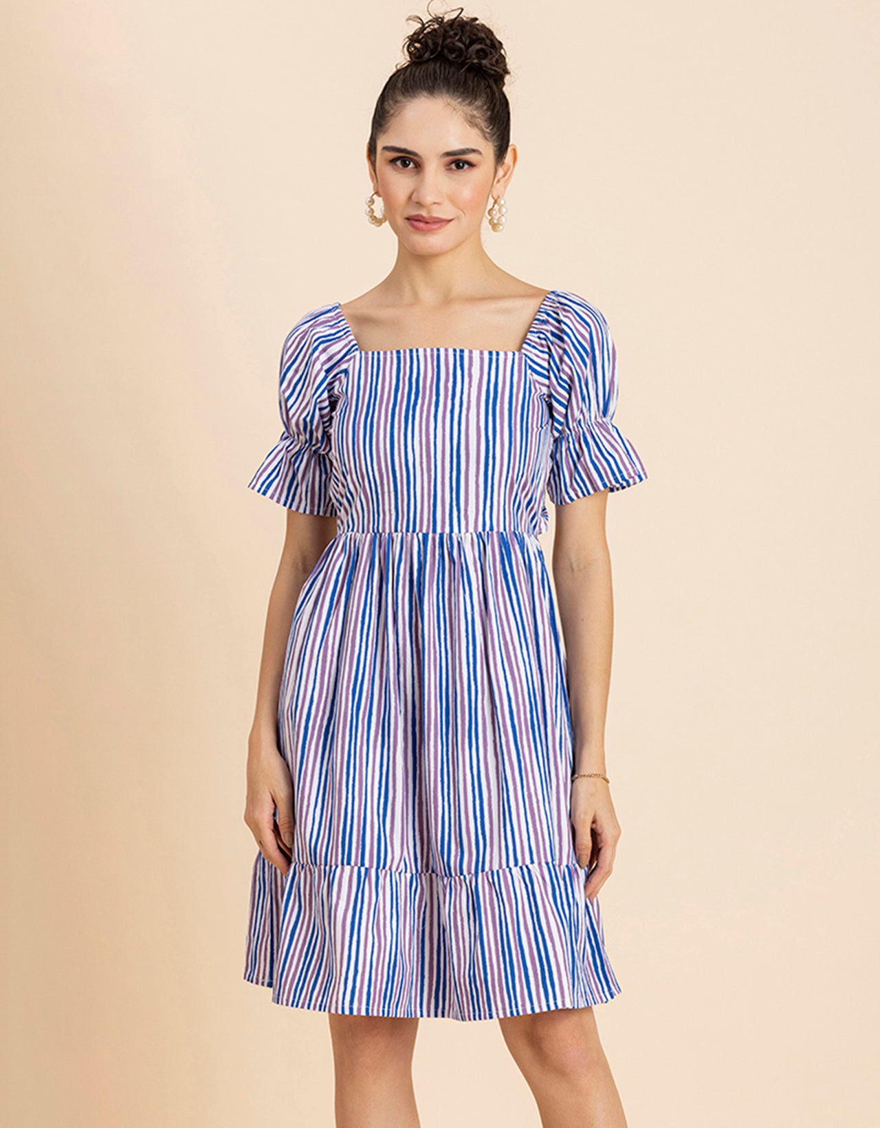 Square Neck Summer Dress