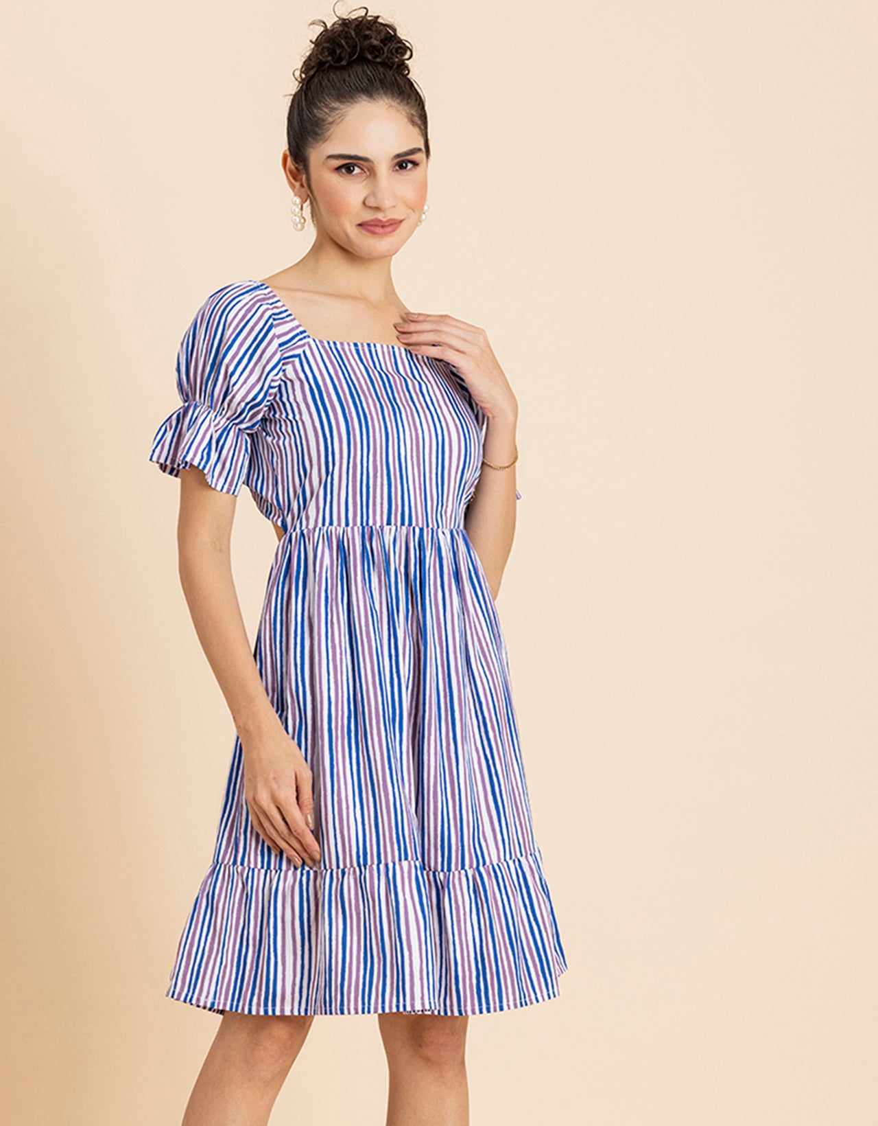 Square Neck Summer Dress