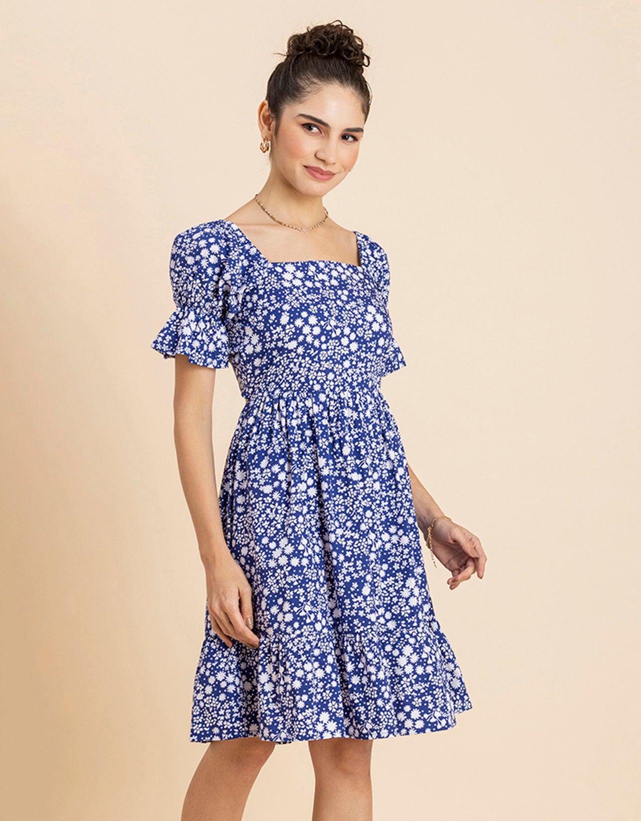 Square Neck Summer Dress