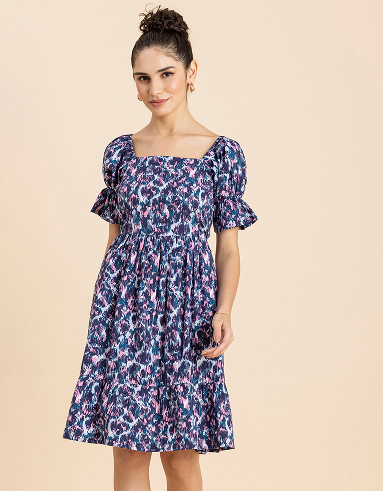 Square Neck Summer Dress