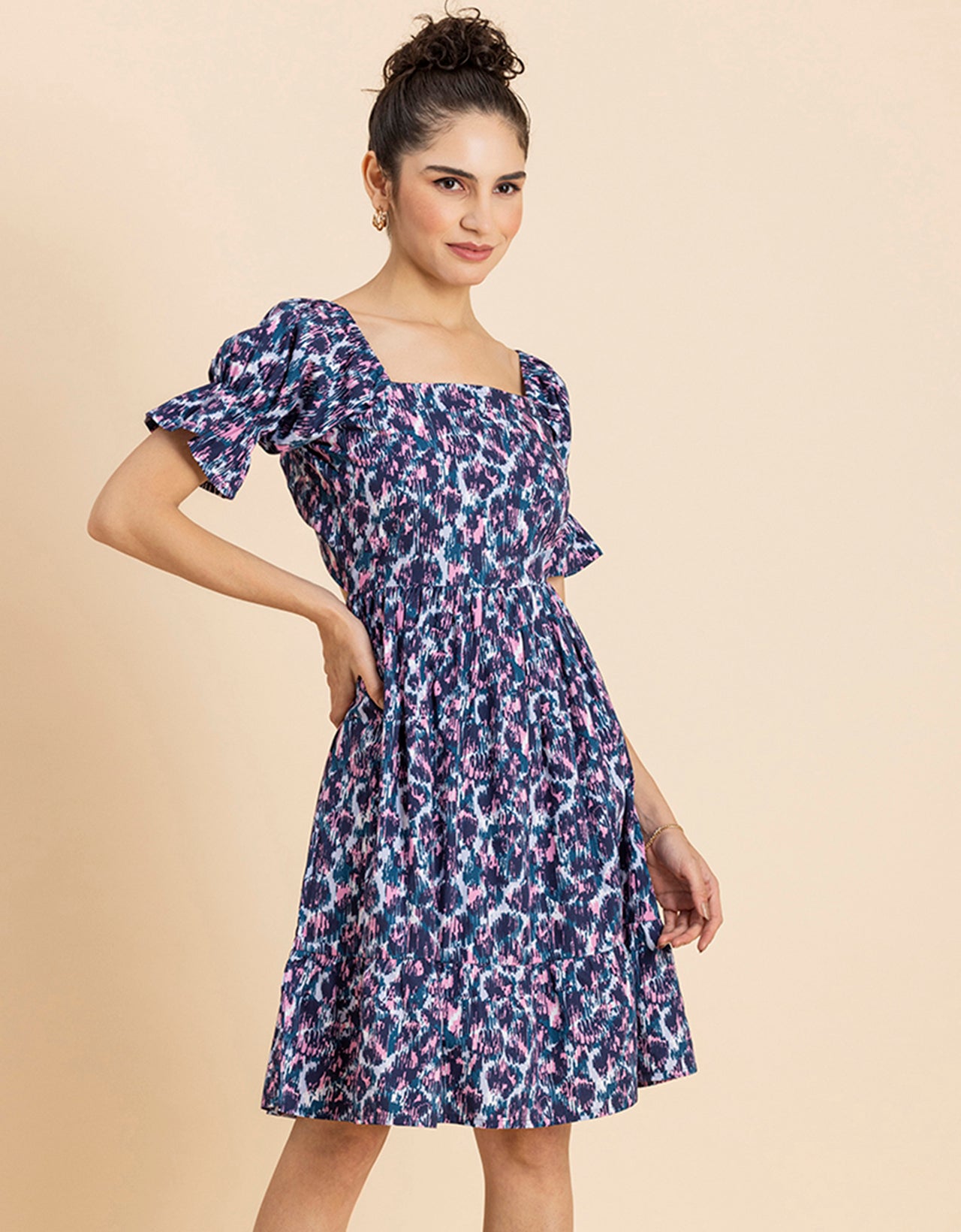 Square Neck Summer Dress