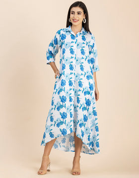 Button Down Midi Dress