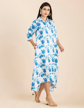 Button Down Midi Dress