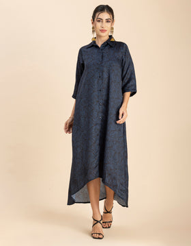 Button Down Midi Dress