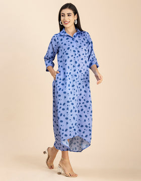 Button Down Midi Dress