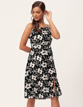 Buttoned Dress, Spaghetti Strap