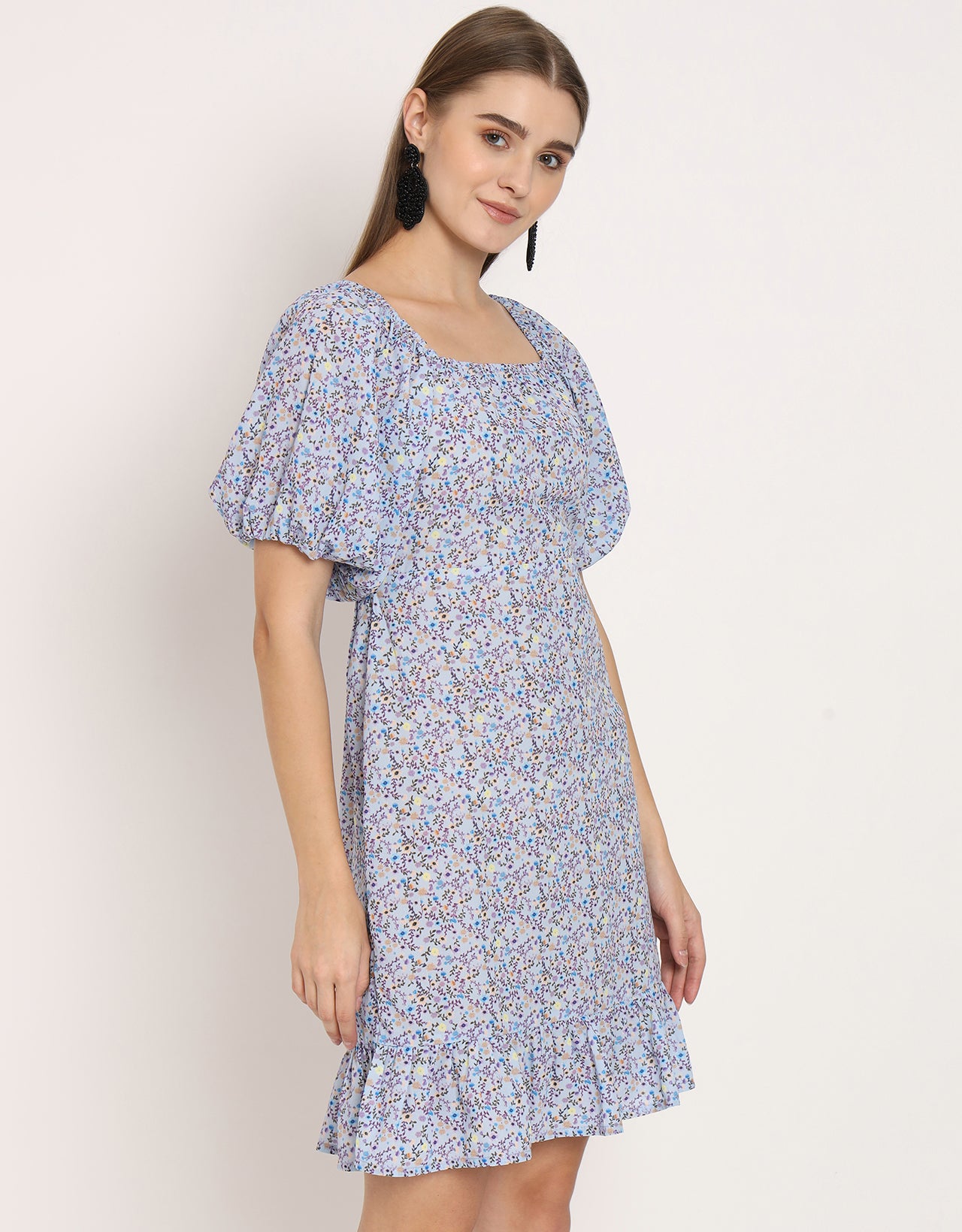 Square Neck Sheath Dress