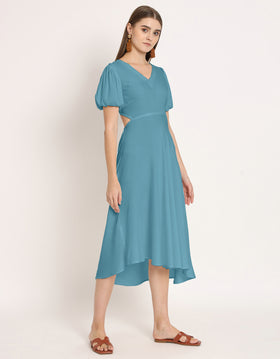 A-Line Viscose Dress, Styled