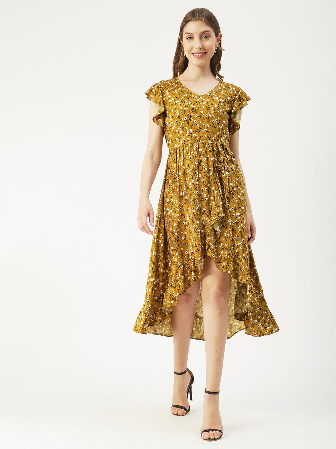 Viscose Short Sleeves Dress