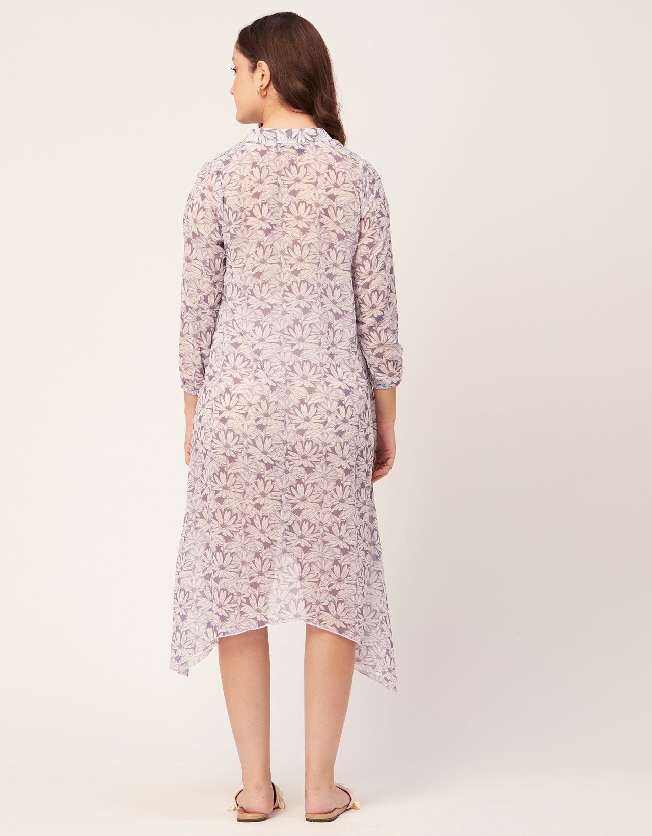 Long Sheer Vacation Dress